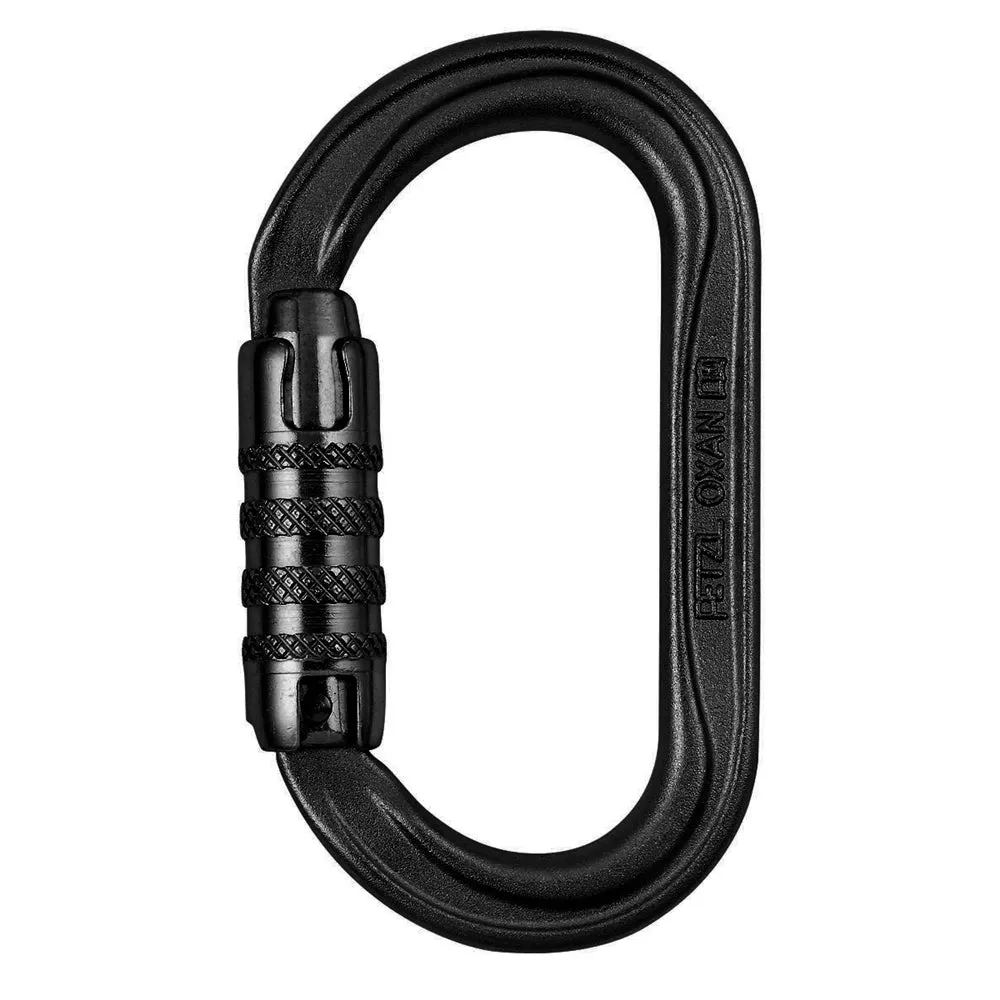 Petzl Oxan STEEL Autolock Oval Carabiner