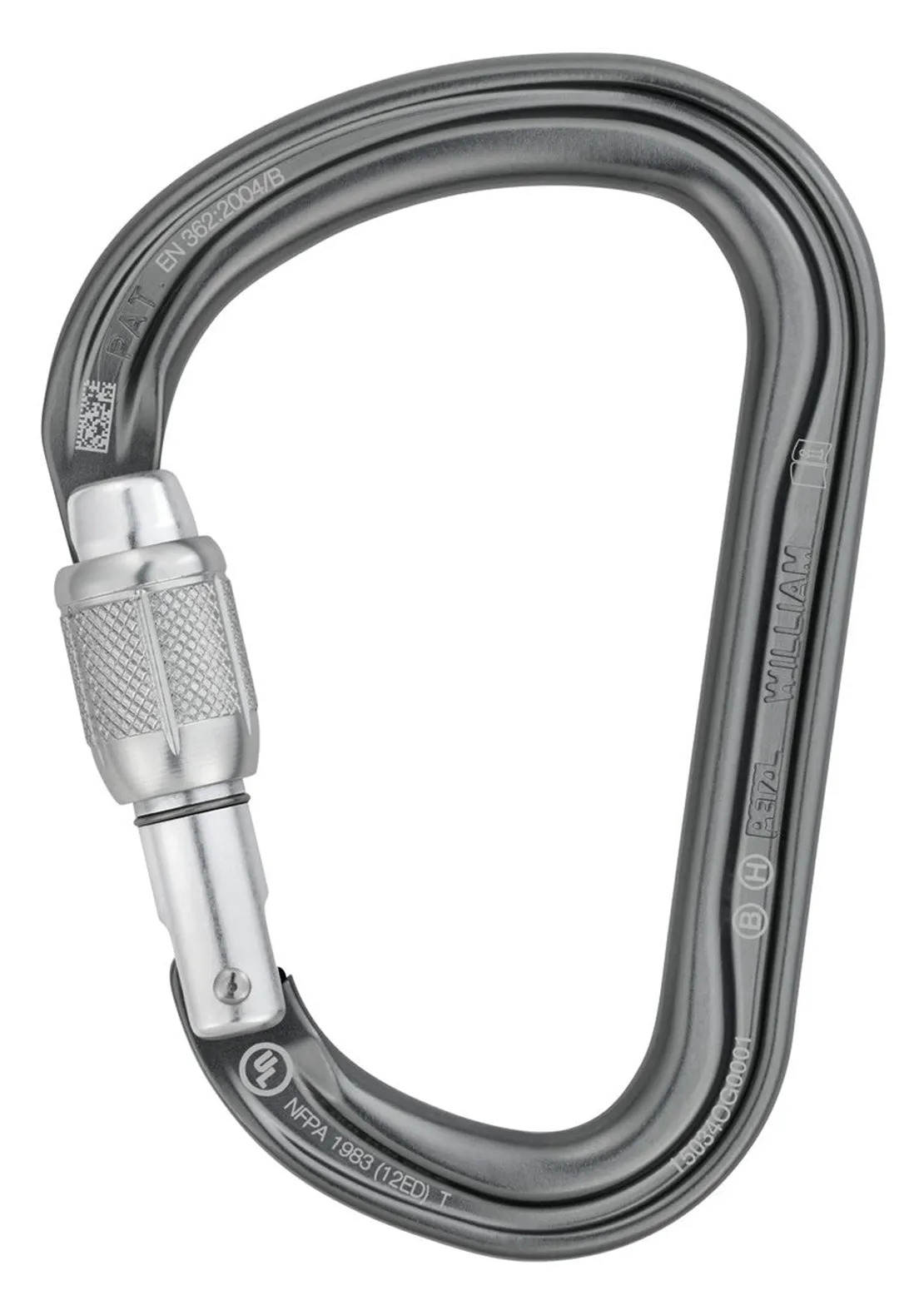 Petzl William Screw-Lock Carabiner