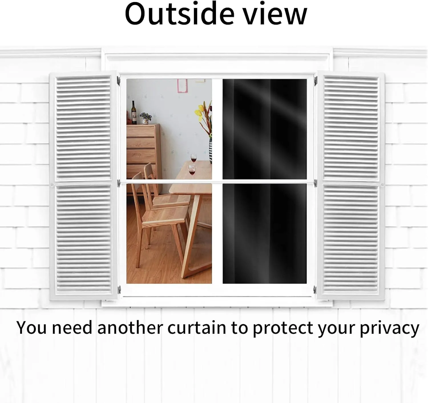 Pickluc Grommet Blackout Curtain for Living Room, Light Blocking Drapes, Thermal Insulated, Noise Reduction, 52 Inches Wide x 84 Inches Long, Black, 2 Panels
