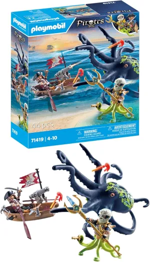Playmobil Pirates: Battle with The Giant Octopus