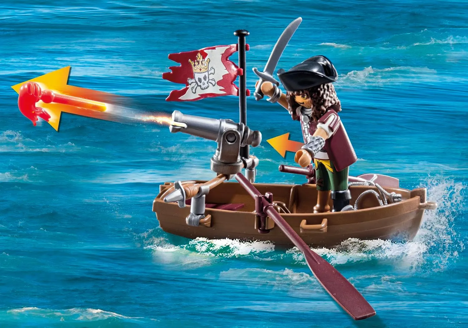 Playmobil Pirates: Battle with The Giant Octopus