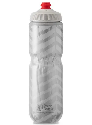 Polar Bottle Breakaway Bolt Insulated Water Bottle - 24oz - White-Silver