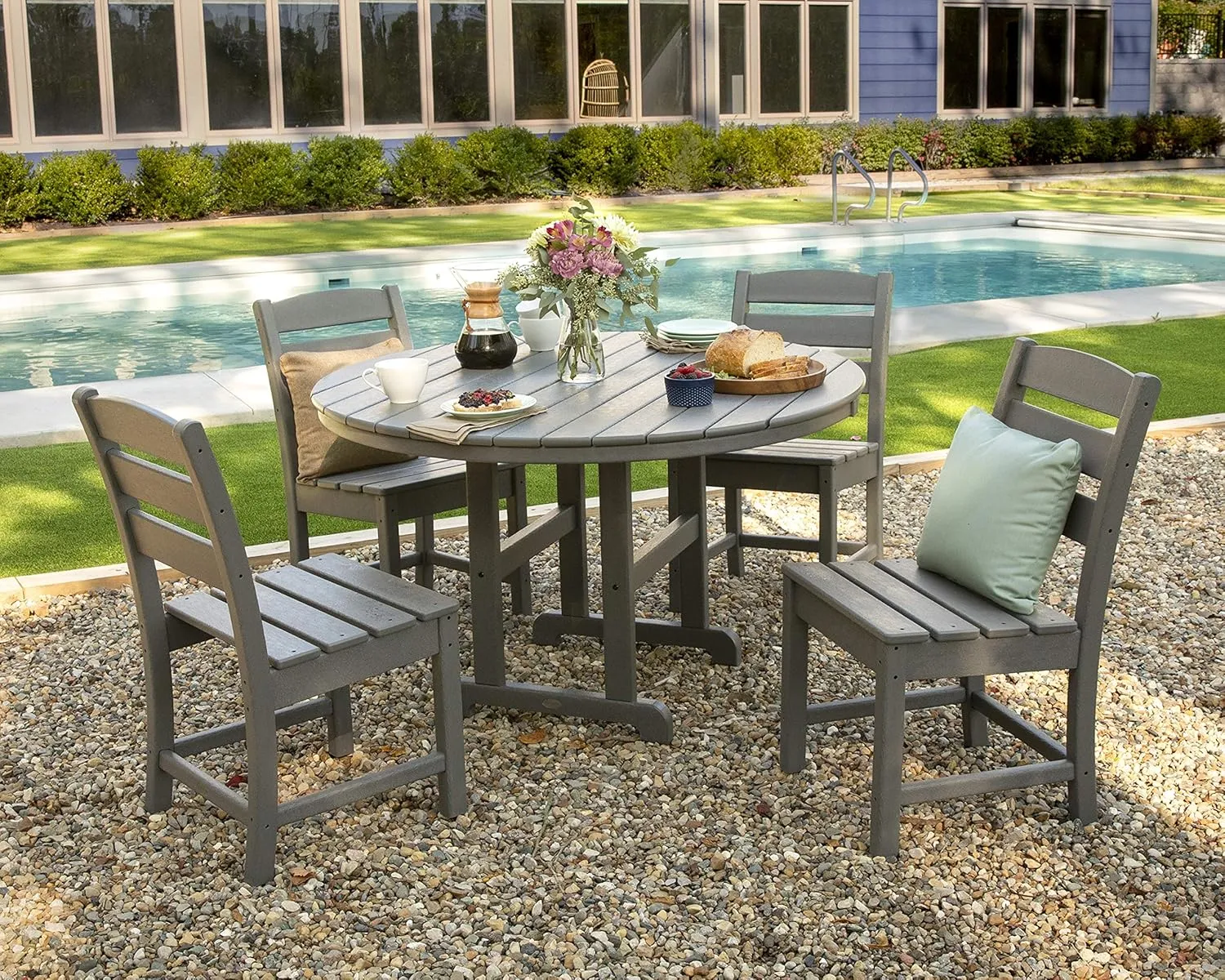 POLYWOOD® Lakeside Dining Chair, Sand