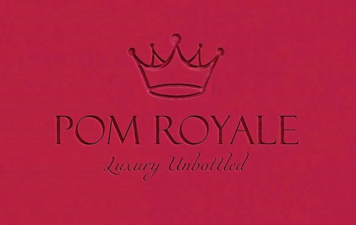 Pom Royale Pomegranate Juice (No Pulp), 8.4 fl oz (250mL), 15-Pack, Cold-Pressed, No Preservatives, Glass Bottle for Freshness