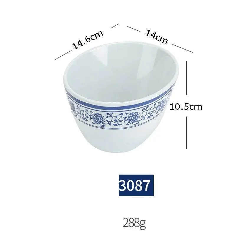 Porcelain Dinner Set - Blue and White Imitation Dinnerware