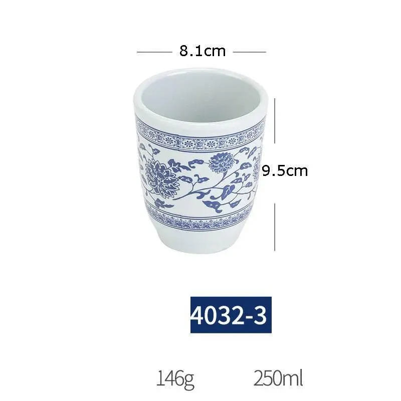 Porcelain Dinner Set - Blue and White Imitation Dinnerware