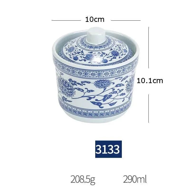 Porcelain Dinner Set - Blue and White Imitation Dinnerware