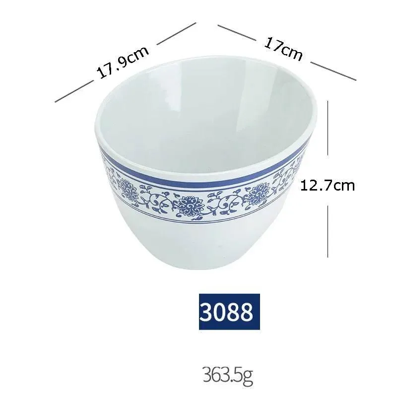 Porcelain Dinner Set - Blue and White Imitation Dinnerware