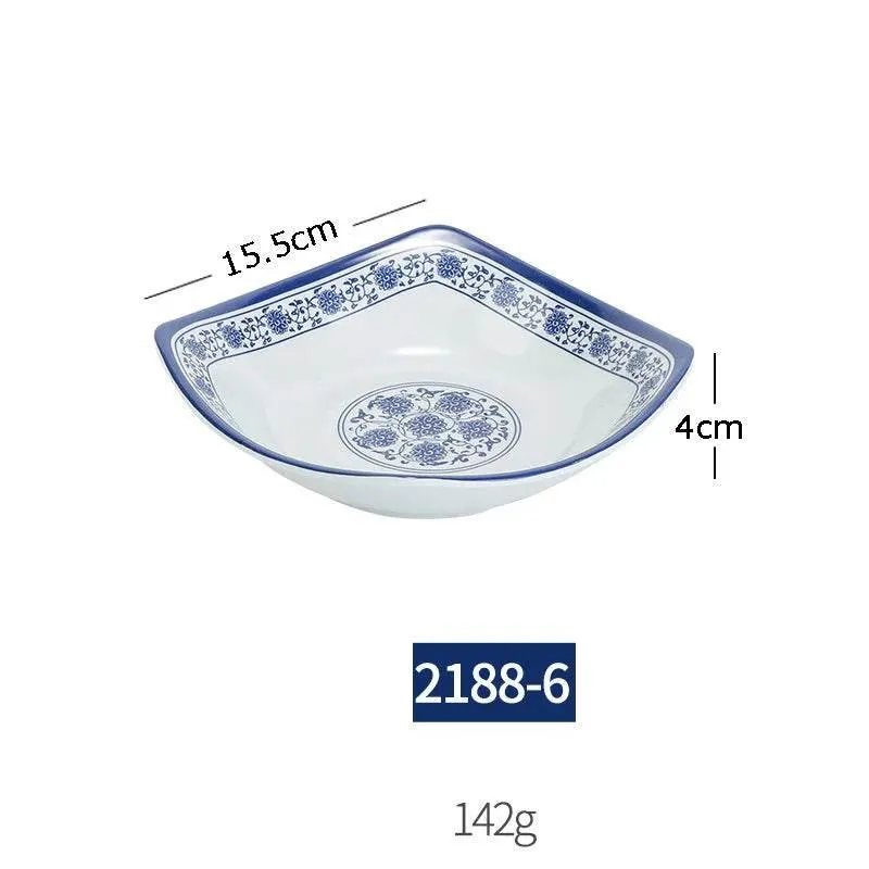 Porcelain Dinner Set - Blue and White Imitation Dinnerware