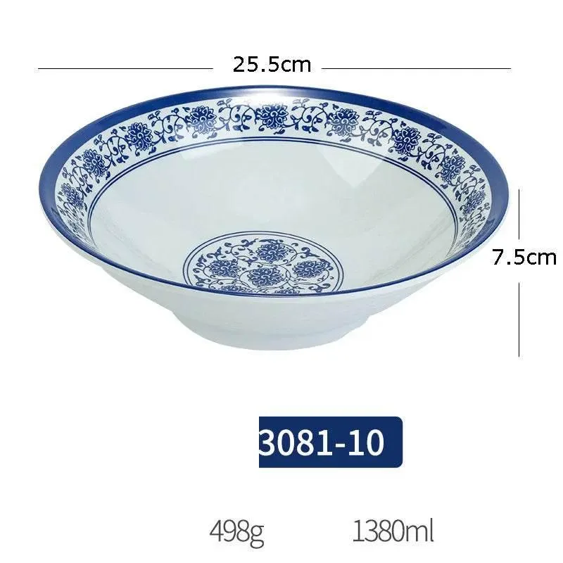 Porcelain Dinner Set - Blue and White Imitation Dinnerware