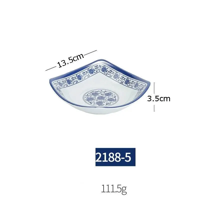 Porcelain Dinner Set - Blue and White Imitation Dinnerware