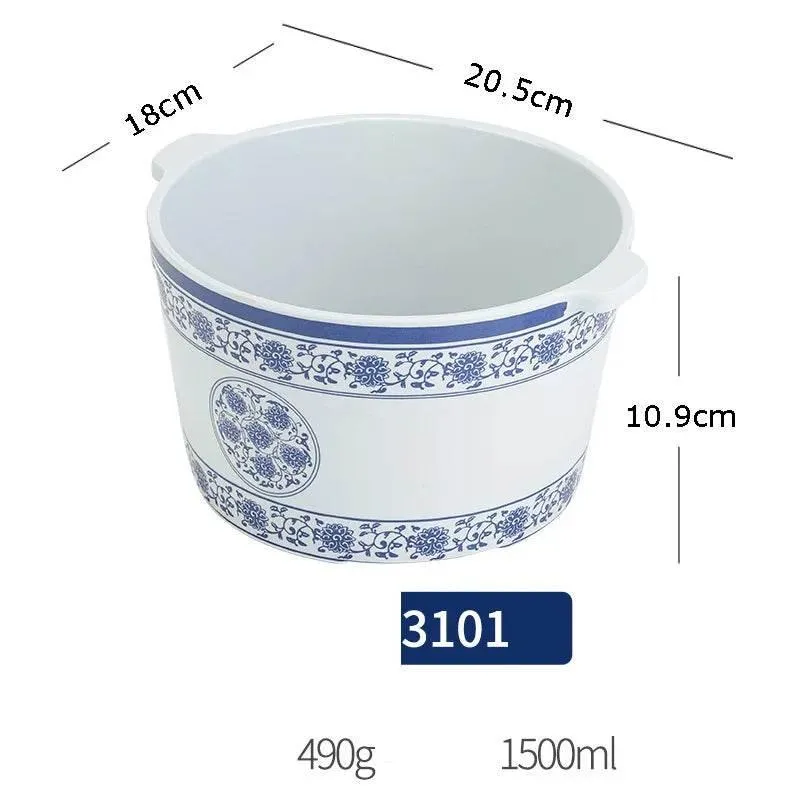 Porcelain Dinner Set - Blue and White Imitation Dinnerware