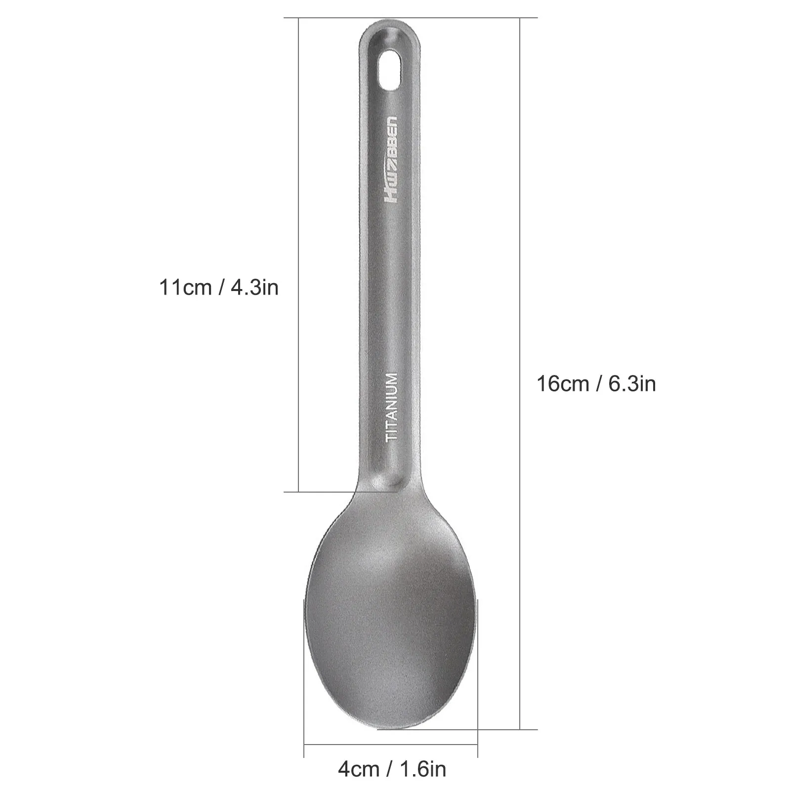 Portable Ultralight Titanium Tableware Set - Fork, Spork, Spoon for Outdoor Camping, Hiking, Picnic