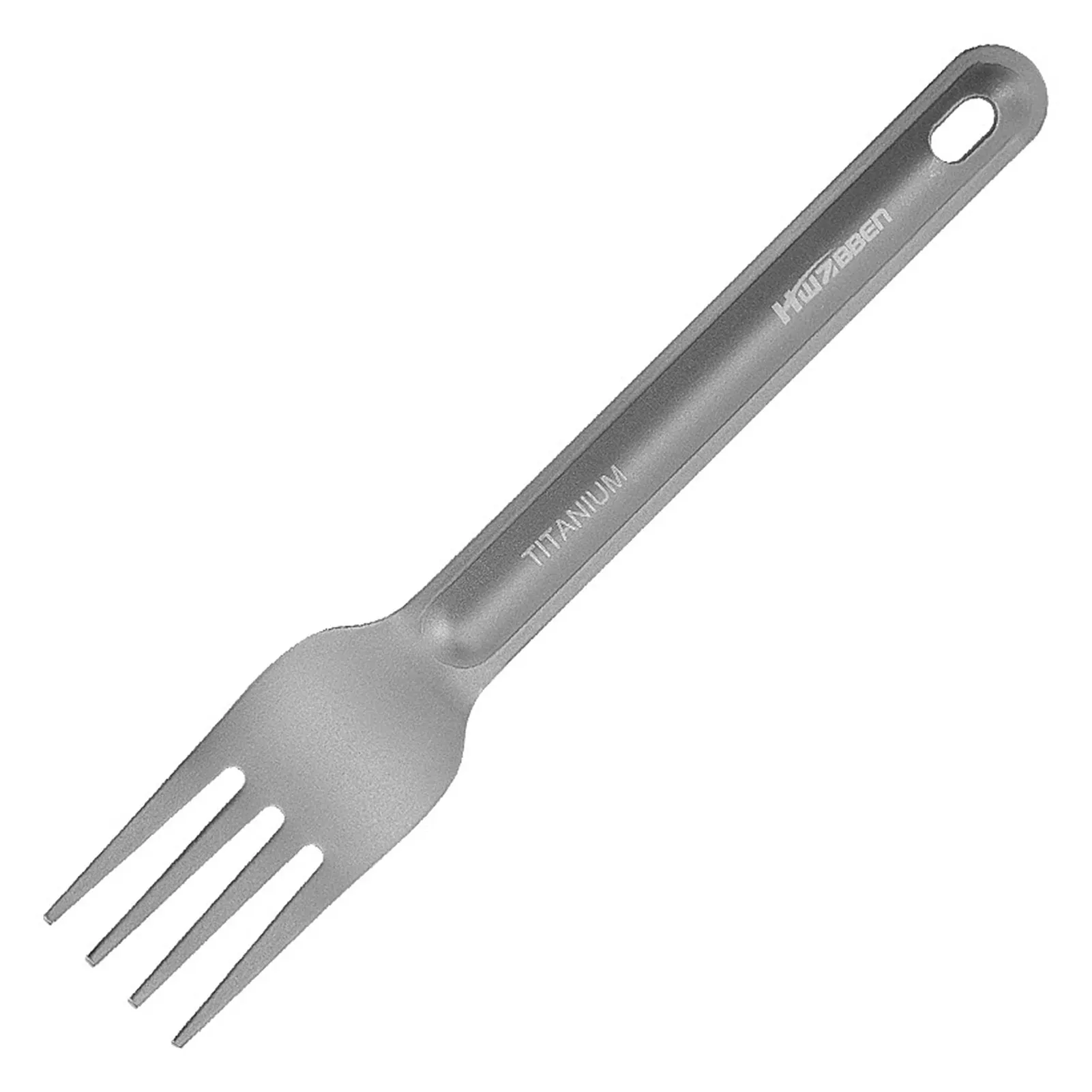 Portable Ultralight Titanium Tableware Set - Fork, Spork, Spoon for Outdoor Camping, Hiking, Picnic