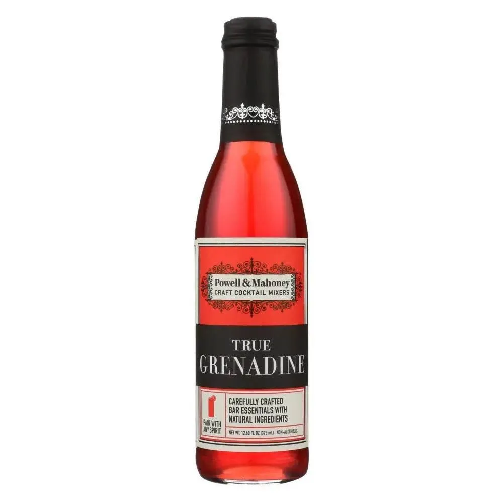 Powell And Mahoney True Grenadine Cocktail Mixer - Case Of 6