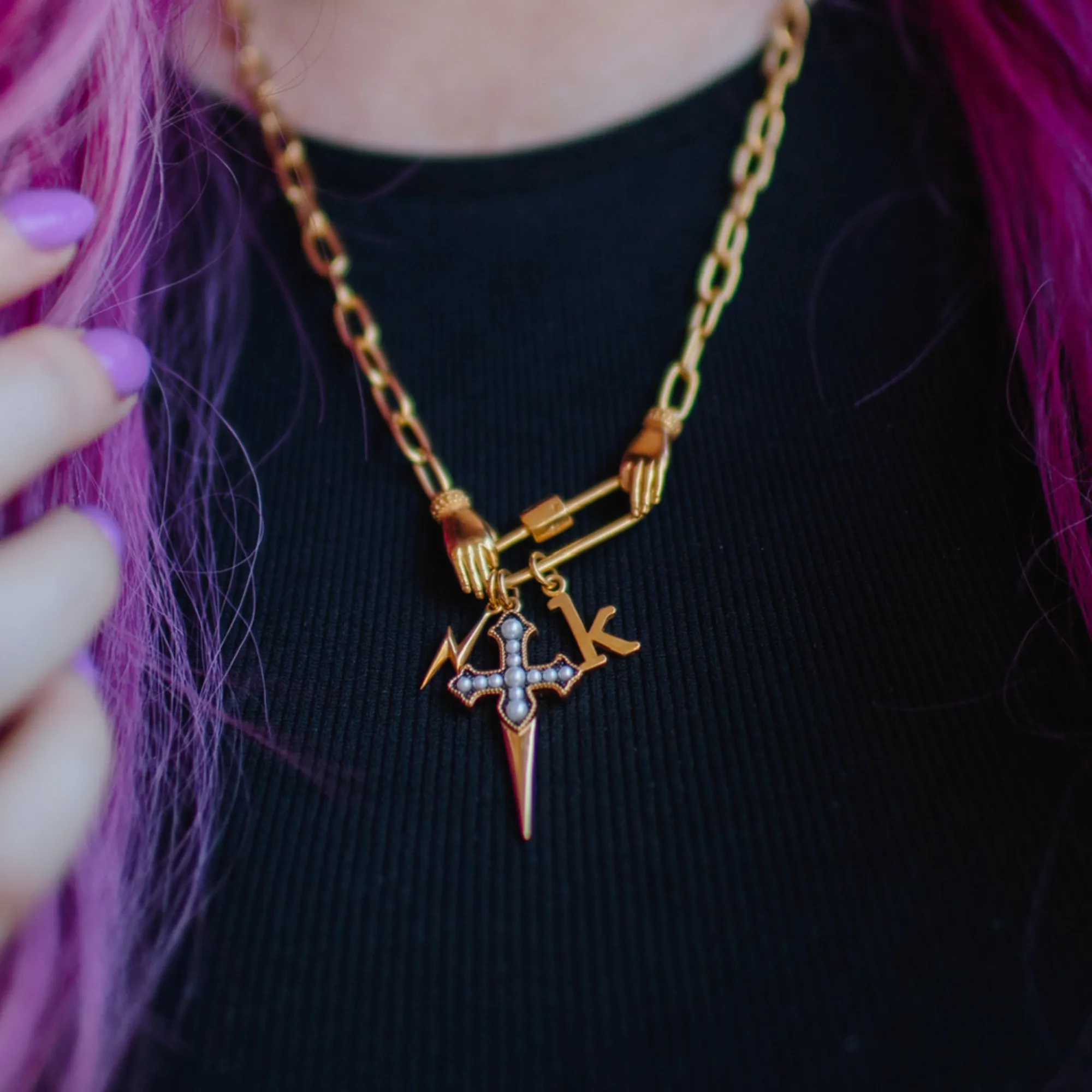 Precious Hands Necklace