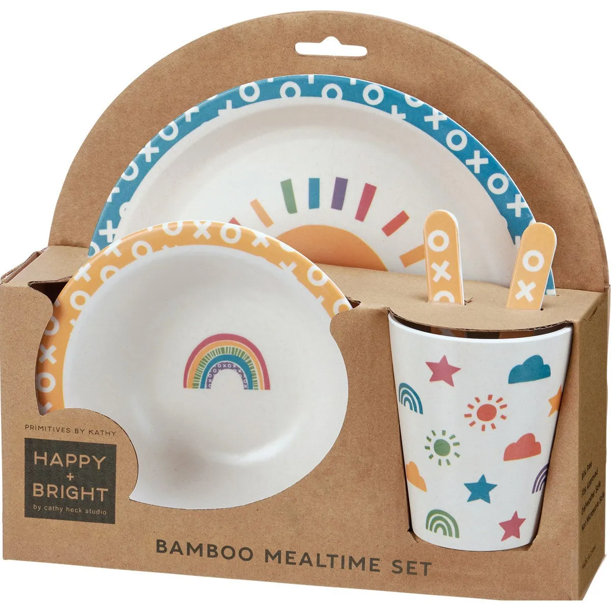 Primitives By Kathy Meal Set - Sunshine & Rainbows