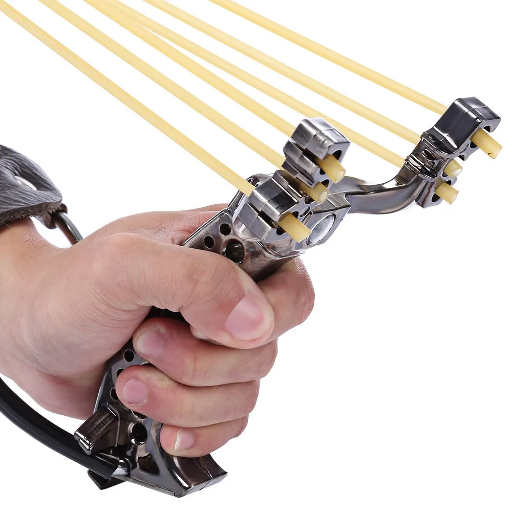 Professional Tactical Plastic Pocket Slingshot for Hunting