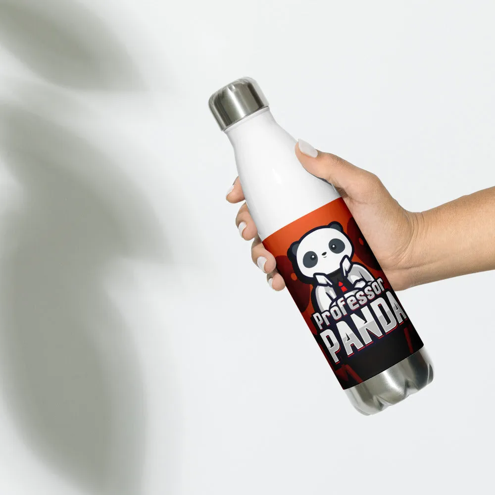 Professor Panda Stainless Steel Water Bottle