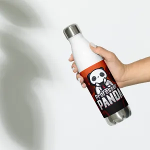 Professor Panda Stainless Steel Water Bottle