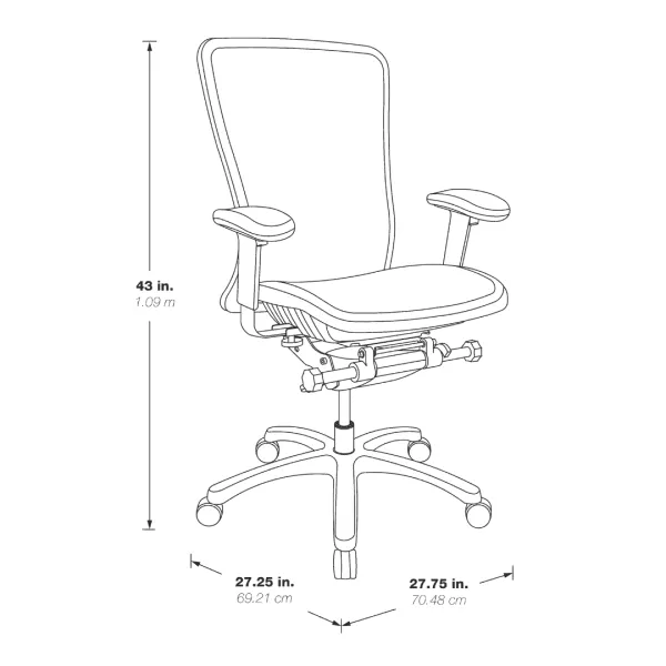 ProGrid High Back Chair – 93720