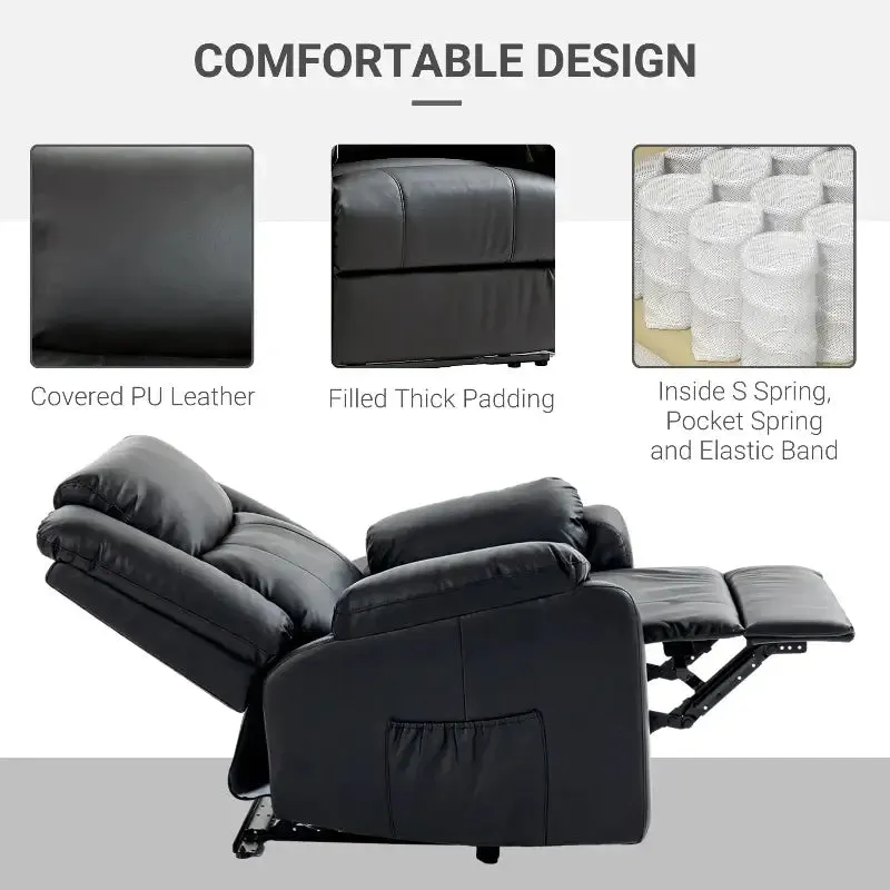 PU Leather Reclining Chair