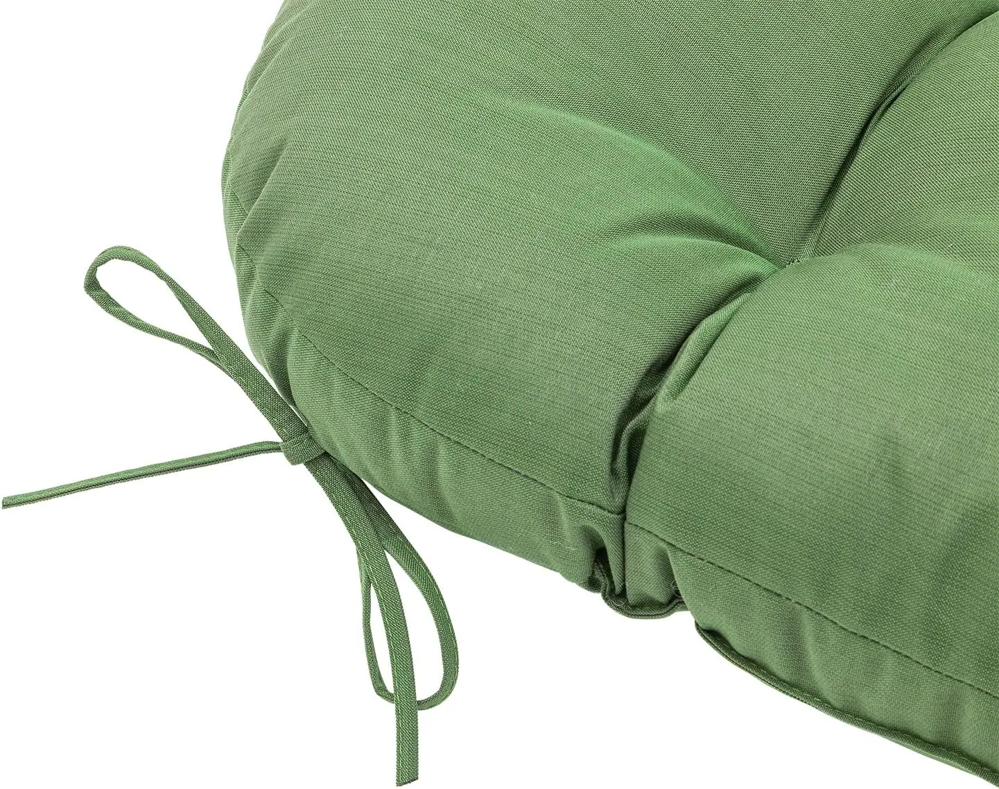 QILLOWAY Indoor/Outdoor High Back Chair Cushion for Adirondack,Spring/Summer Seasonal All Weather Replacement Rocking Chair Cushions. (1 Piece, Dark Green)