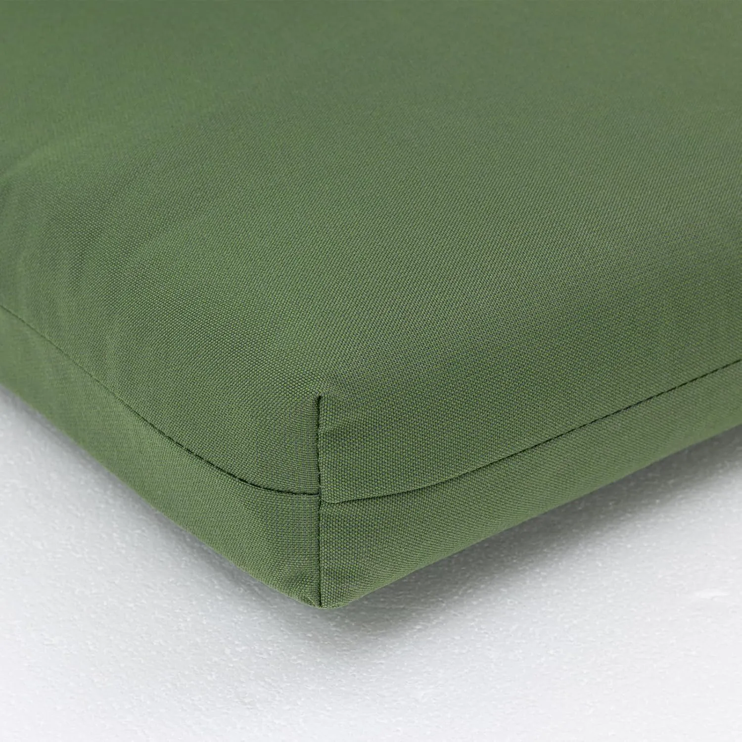 QILLOWAY Outdoor/Indoor High Back Chair Cushion,Replacement Deep Seat Cushions,All Weather Water Resistant/Fade Resistant Seat Pads with Ties,2counts,Dark Green