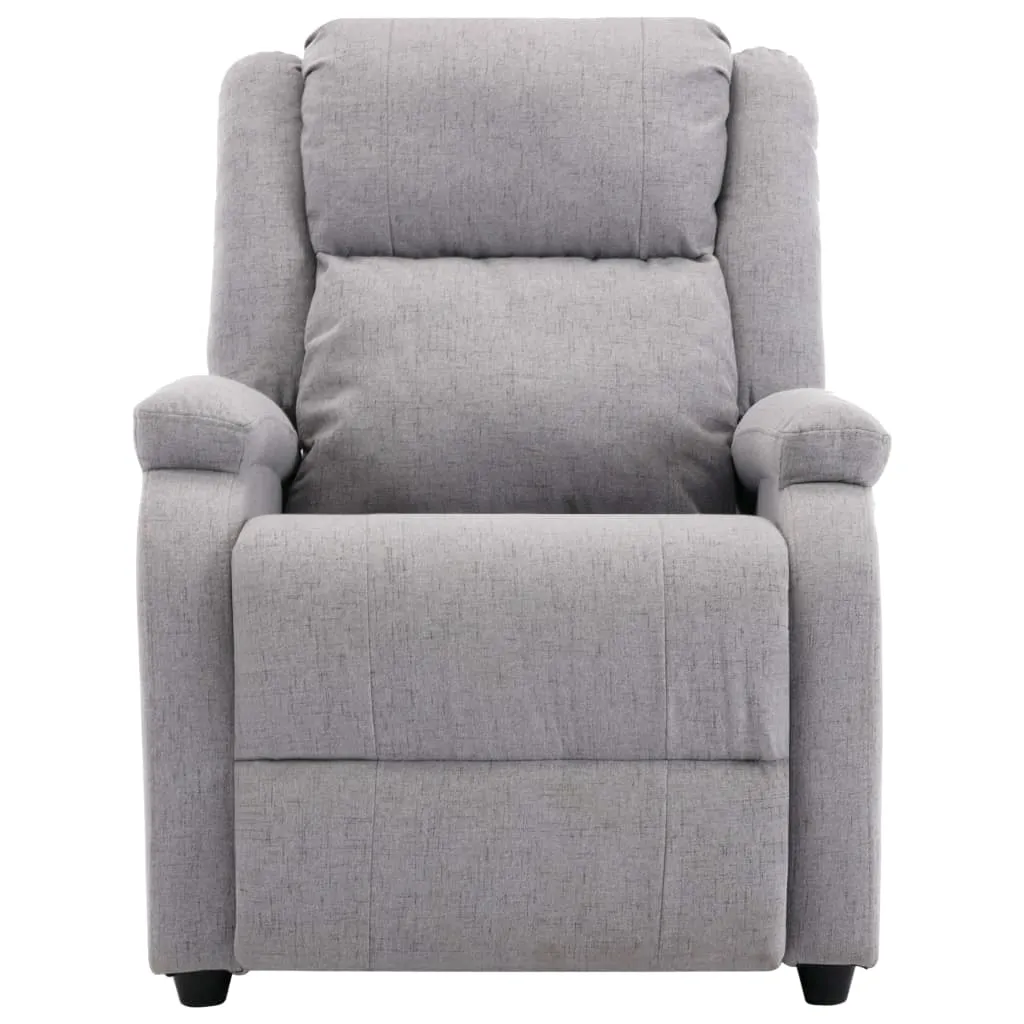 Recliner Chair TV Recliner Sofa Seating with Adjustable Footrest Fabric
