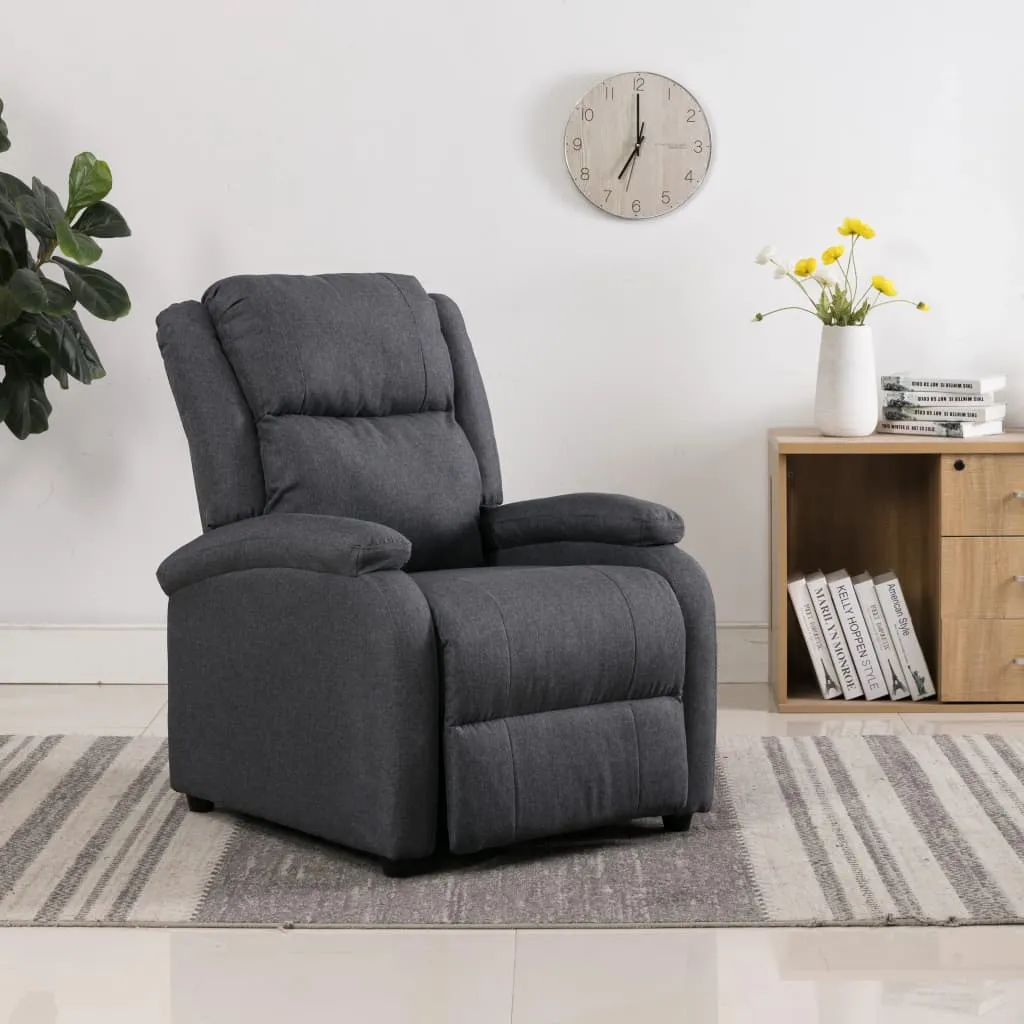 Recliner Chair TV Recliner Sofa Seating with Adjustable Footrest Fabric