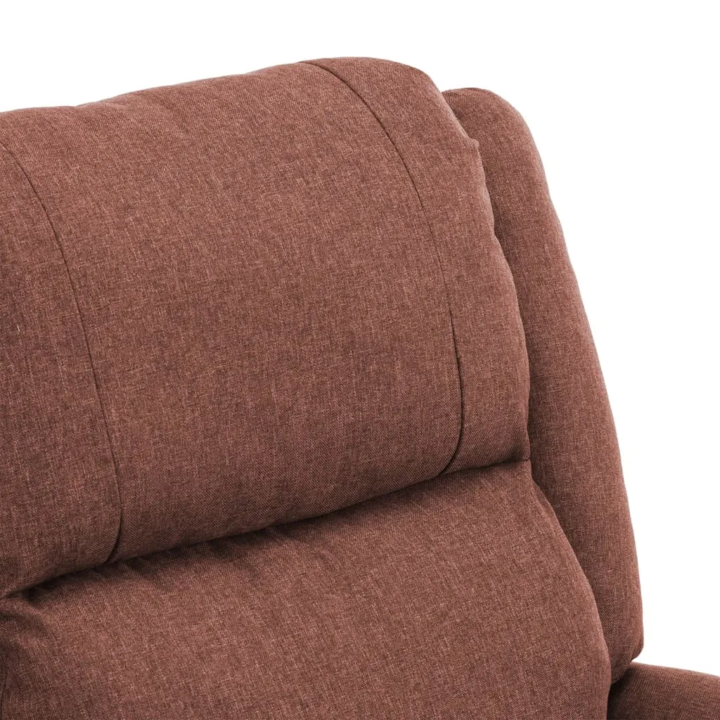 Recliner Chair TV Recliner Sofa Seating with Adjustable Footrest Fabric
