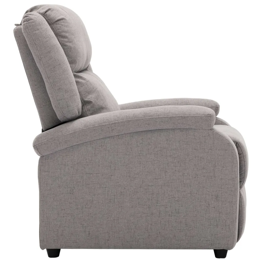 Recliner Chair TV Recliner Sofa Seating with Adjustable Footrest Fabric