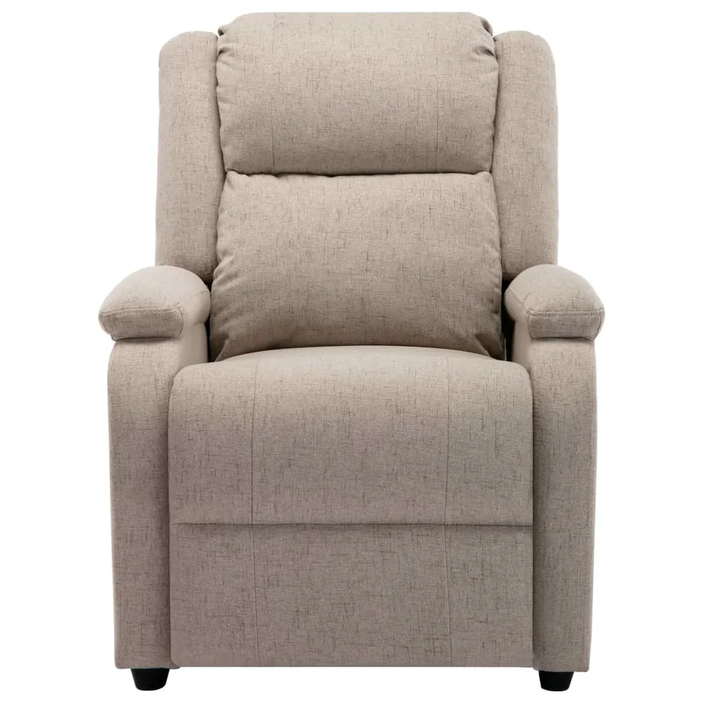 Recliner Chair TV Recliner Sofa Seating with Adjustable Footrest Fabric