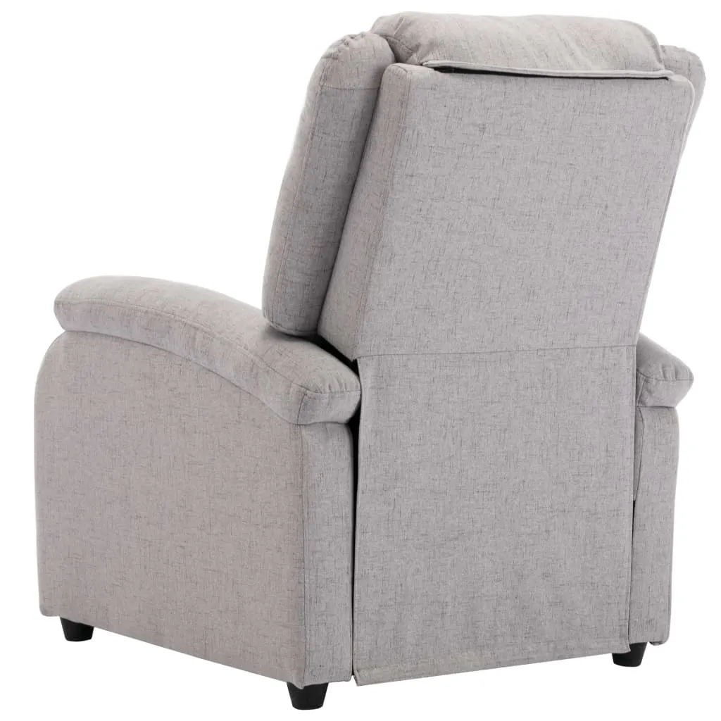 Recliner Chair TV Recliner Sofa Seating with Adjustable Footrest Fabric