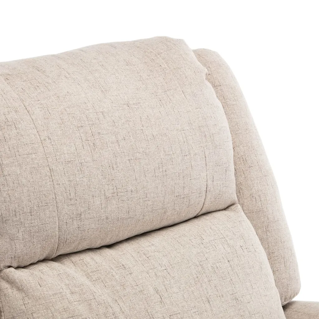 Recliner Chair TV Recliner Sofa Seating with Adjustable Footrest Fabric