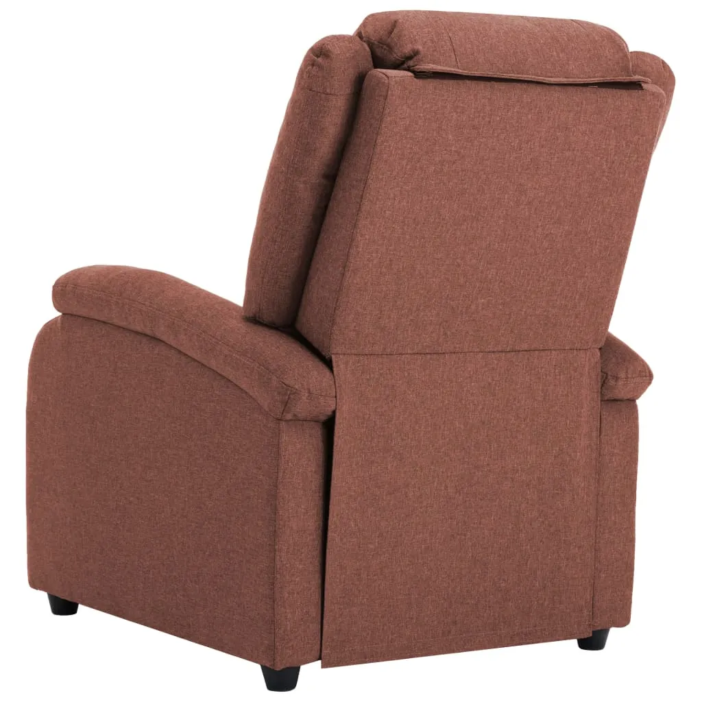 Recliner Chair TV Recliner Sofa Seating with Adjustable Footrest Fabric