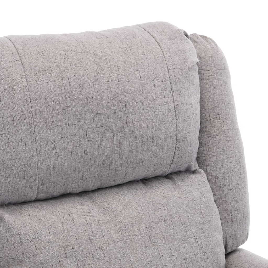 Recliner Chair TV Recliner Sofa Seating with Adjustable Footrest Fabric