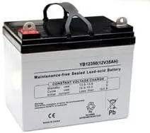 Replacement for Golden Technology Golden Compass Sport GP605CC Wheelchair and Mobility 35AH DEEP Cycle AGM Battery by Technical Precision