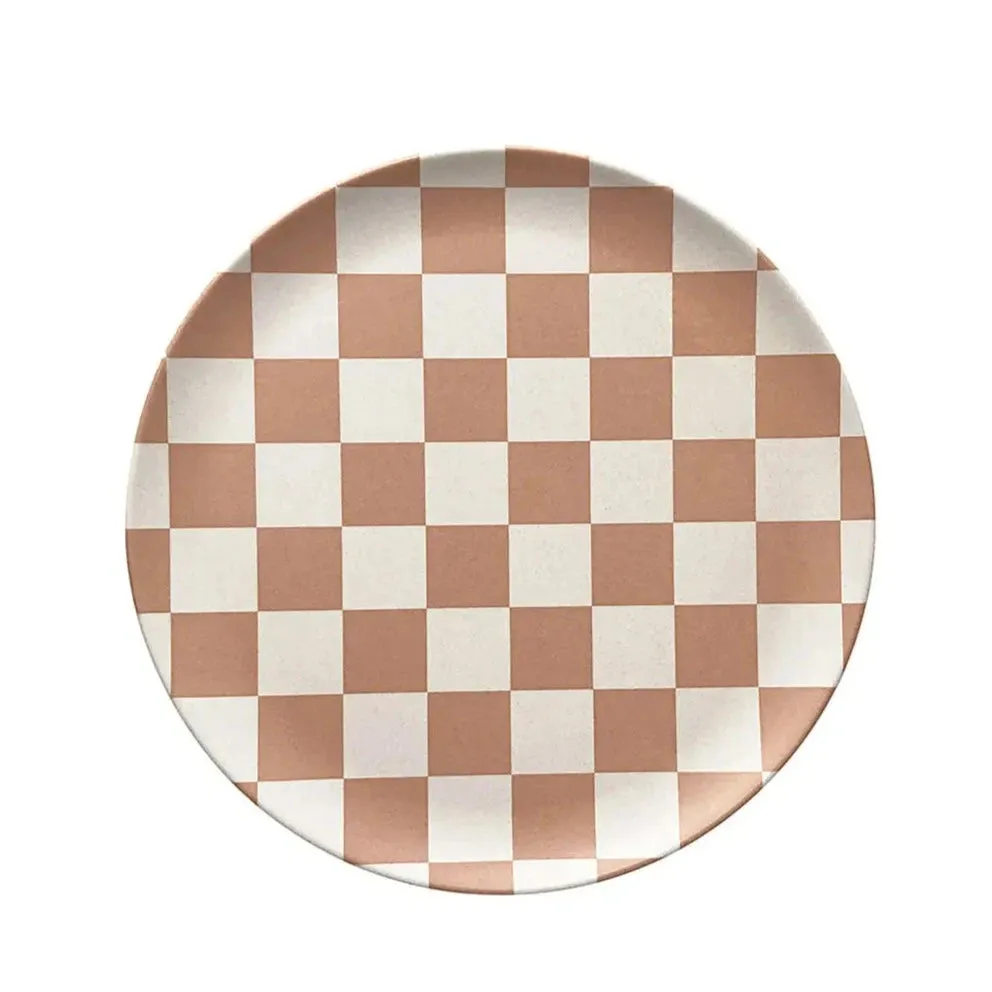 Reusable Bamboo Patterned Side Plates (Set of 4)