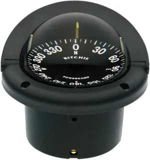 Ritchie HF-742 Helmsman Compass - Flush Mount - Black [HF-742]