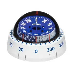 Ritchie Surface Mount X-Port XP-98W Tactician Compass (White Housing)