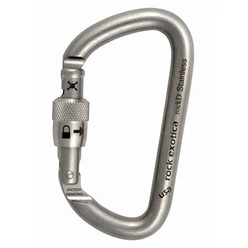 Rock Exotica C2SS RockD Screw Lock Carabiner
