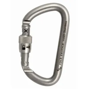 Rock Exotica C2SS RockD Screw Lock Carabiner