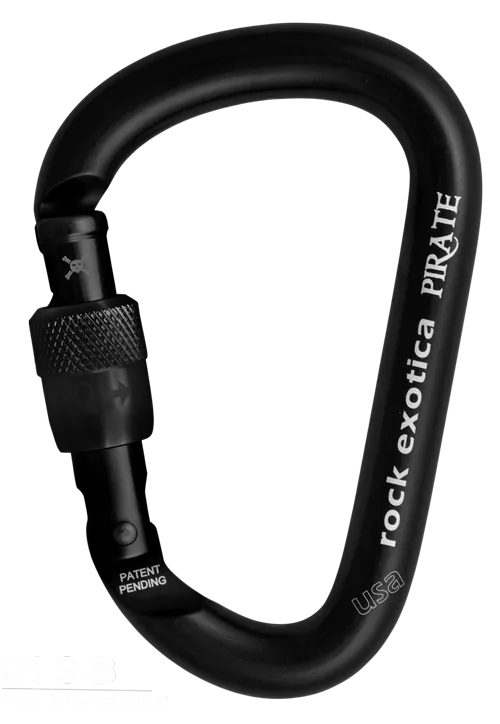 Rock Exotica Pirate Screw-Lock Carabiner