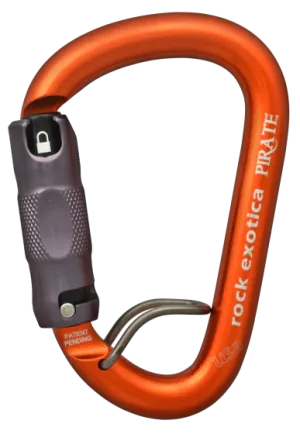 Rock Exotica - Pirate WireEye [Screw-Lock or Auto-Lock] Carabiner