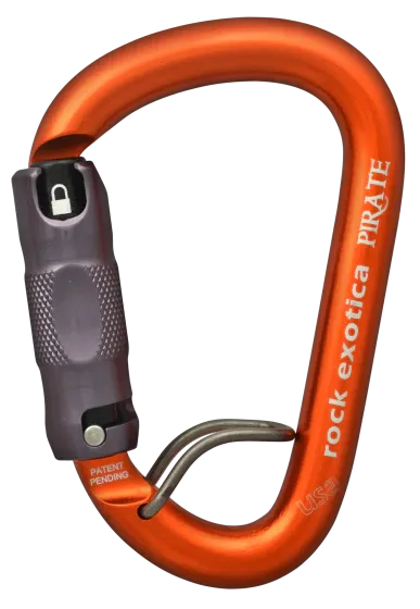 Rock Exotica - Pirate WireEye [Screw-Lock or Auto-Lock] Carabiner