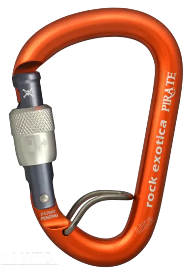 Rock Exotica - Pirate WireEye [Screw-Lock or Auto-Lock] Carabiner