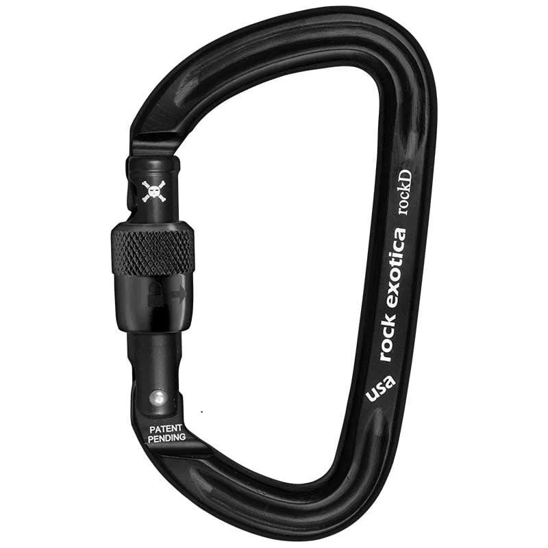 Rock Exotica RockD Screw Lock Carabiner