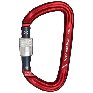 Rock Exotica RockD Screw Lock Carabiner