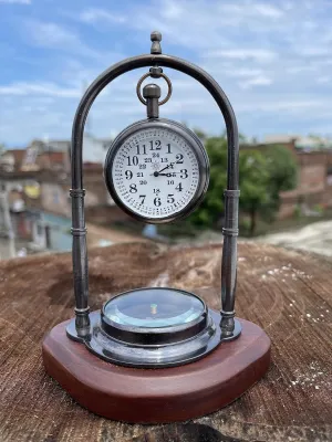 Royalmart Engraved Compass Personalized Compass Antique Compass Gift for Graduation Anniversary Baptism Boy Scout or Christmas - Vintage Style Working Compass